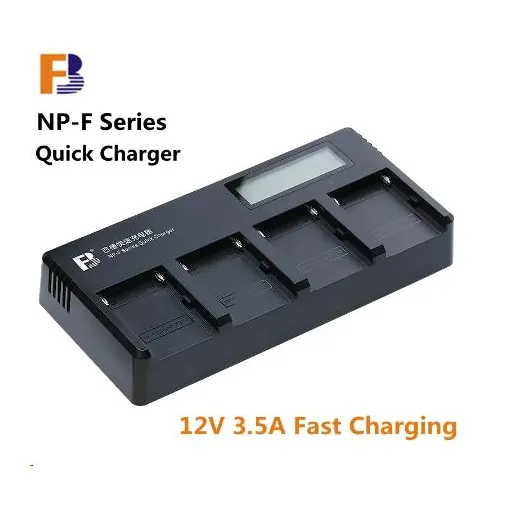 FB NPF NP-F PD Fast Charging Charger Four slot for F550 F750 F970 F960 F770 F330 F 930 Battery Photography Camera accessories
