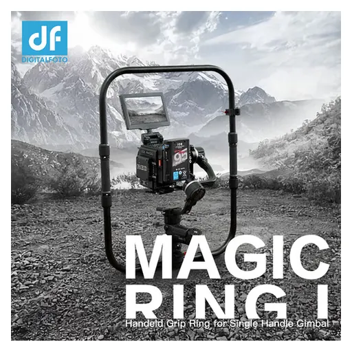 DigitalFoto MAGIC RING I Handheld Gimbal Ring with ARRI-Style Rosette Adapter for Zhiyun CRANE 3S