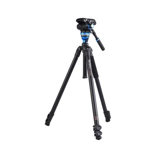 Benro A3573FS6PRO Aluminium 3-Sect Video Tripod + S6PRO Video Head