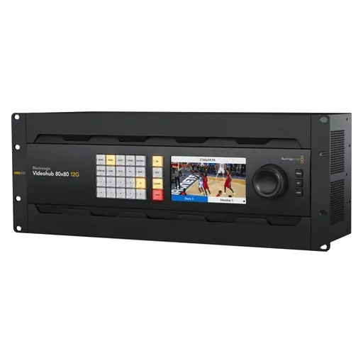 Blackmagic Design Videohub 80x80 12G Zero-Latency Video Router