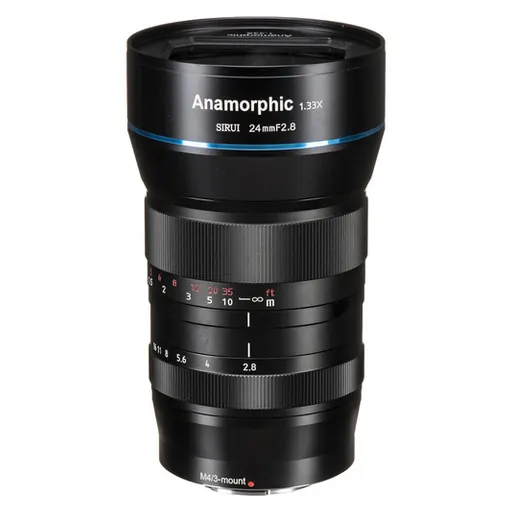 Sirui 24mm f/2.8 Anamorphic 1.33x Lens (MFT Mount)