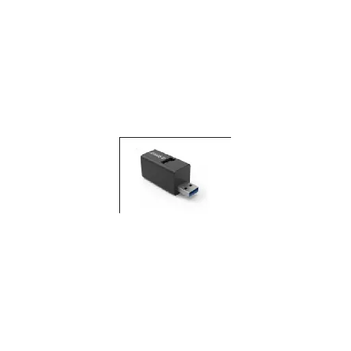 Orico MINI-U32L-BK-BP (Black) — Name: Mini 3-in-1 USB HUB