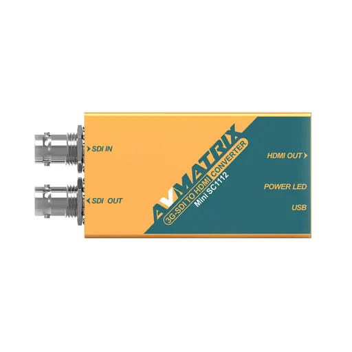 AVMatrix Mini SC1112 3G-SDI to HDMI Mini Converter