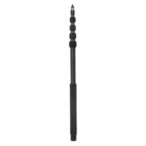DigitalFoto Solution Limited BM02C Pro 5-Section Carbon Fiber Microphone Boompole with Quick Release Head (Uncabled, 9.8')