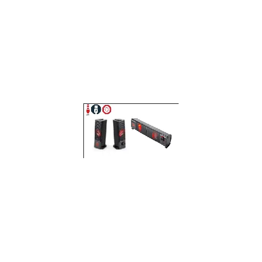 Redragon ORPHEUS (BLACK) RD (GS550) — •Full range 2.0 Channel Stereo PC Product Specification