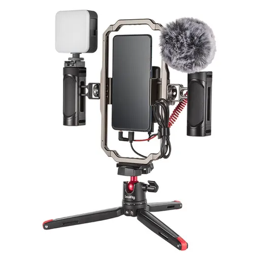 Smallrig Professional Smartphone Video Rig Kit for Vlogging/Live Streaming