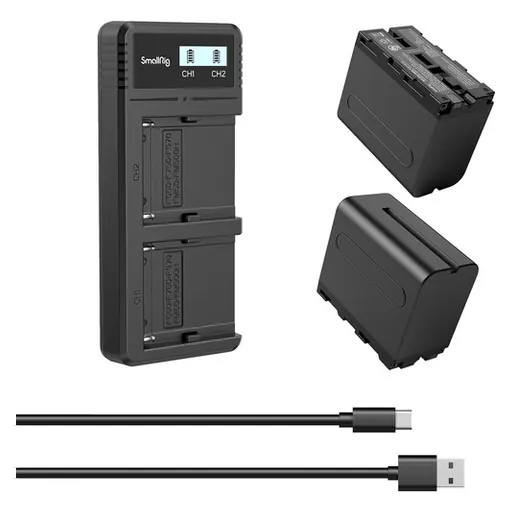 Smallrig NP-F970 Dual-Battery and Charger Kit