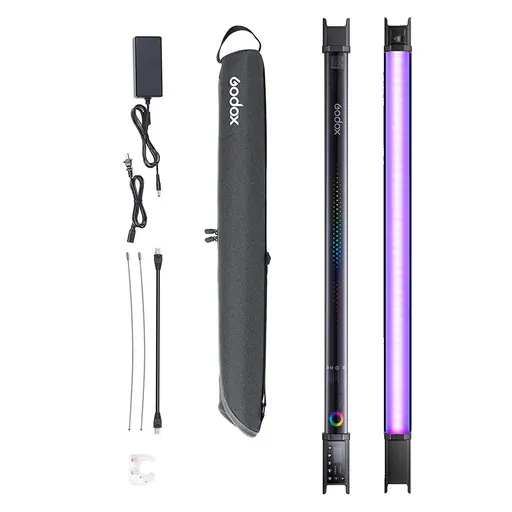 Godox TL60 Full-Color RGB Tube Light 2700k-6500K Adjustable with 39 Light Effects and DMX