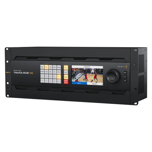 Blackmagic Design Videohub 80x80 12G Zero-Latency Video Router