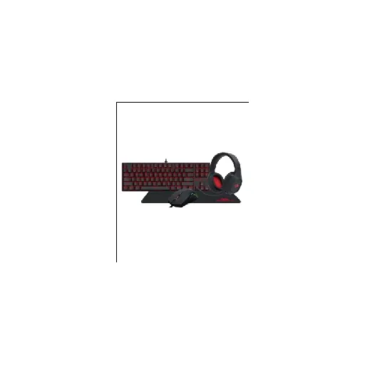 Redragon 4IN1 COMBO (BLACK) RD (K552-BB-3) — KEYBOARD MOUSE PAD