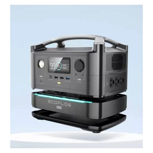 EcoFlow RIVER 600 Portable Power Station with FREE Protective Bag + ECOFLOW RIVER Extra Battery.