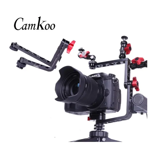 Camkoo Universal L Bracket Monitor and Camera Mount Swivel Arm