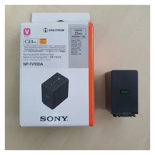 Sony NP-FV100A Rechargeable Battery Pack (3410mAh, 6.8-8.4V)